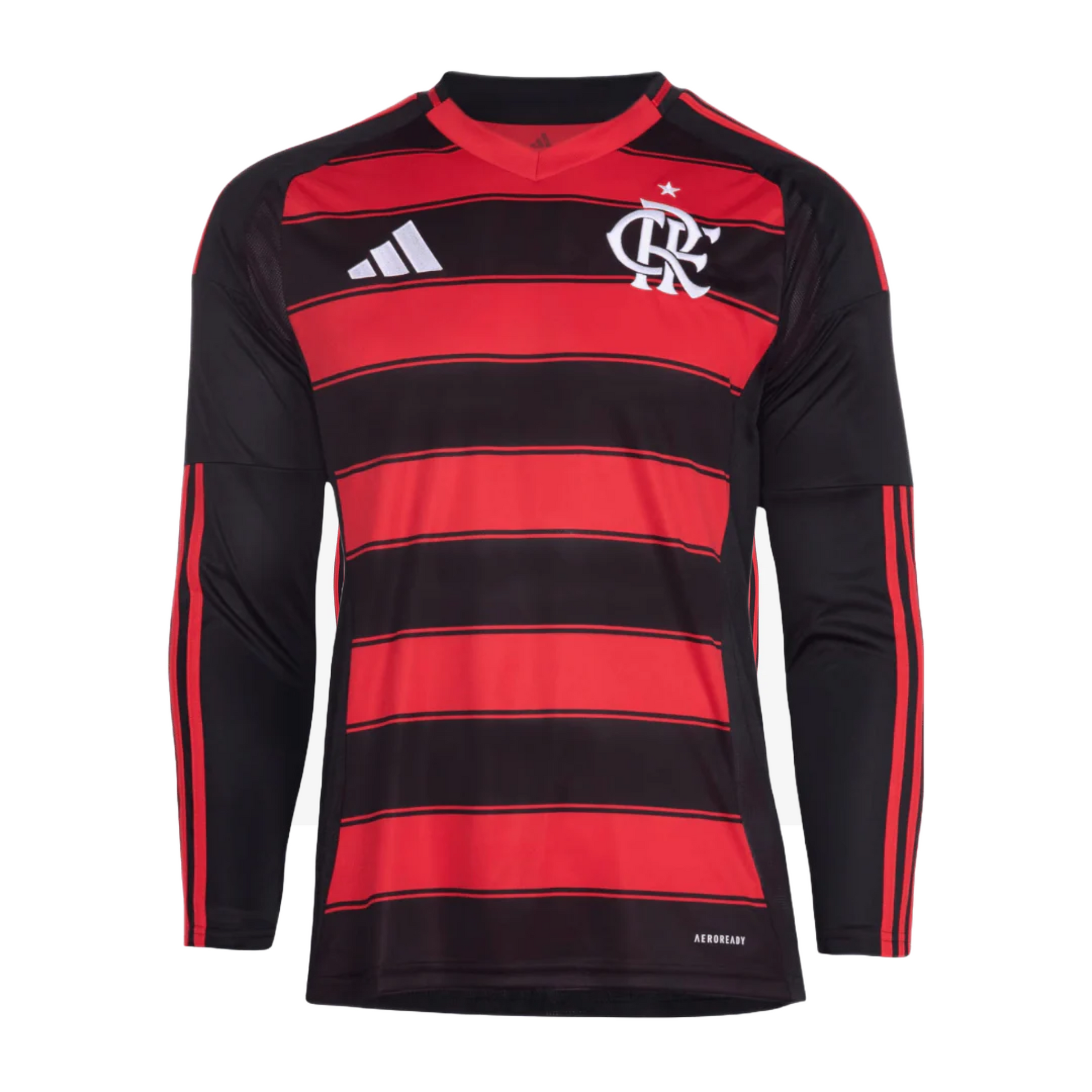 Camisa Flamengo Manga Longa 2025/26 Home