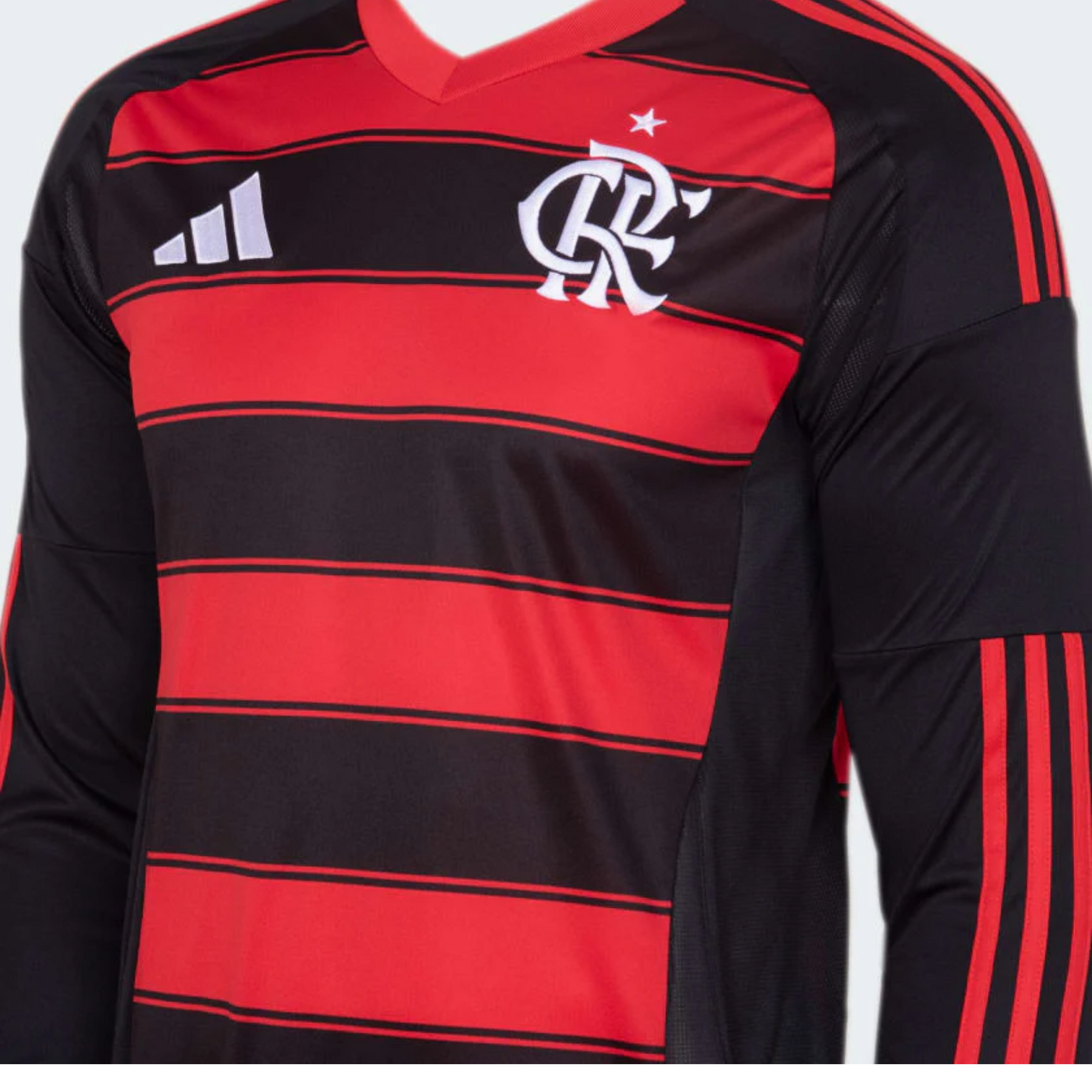 Camisa Flamengo Manga Longa 2025/26 Home