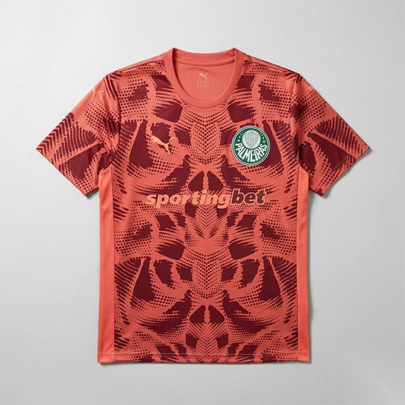 Camisa Goleiro Palmeiras 2025/26 Vermelho