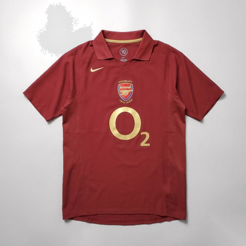Camisa Retrô Arsenal 2006 Modelo 2