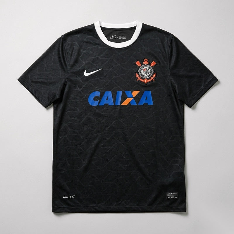 Camisa Retrô Corinthians 2012 Preta