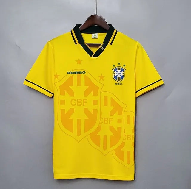 Camisa Retrô Seleção Brasil 1994 Home