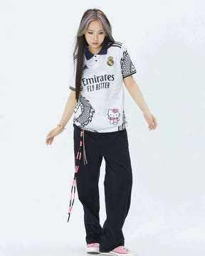 Camisa Real Madrid Hello Kitty 24/25 Branca - Torcedor