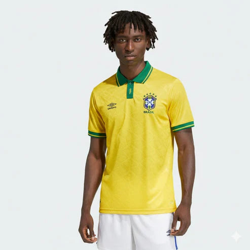 Camisa Seleção Brasil Home - Retrô 1991/92