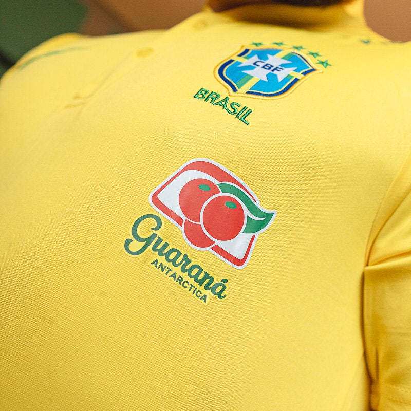 Camisa Brasil Guaraná Amarela