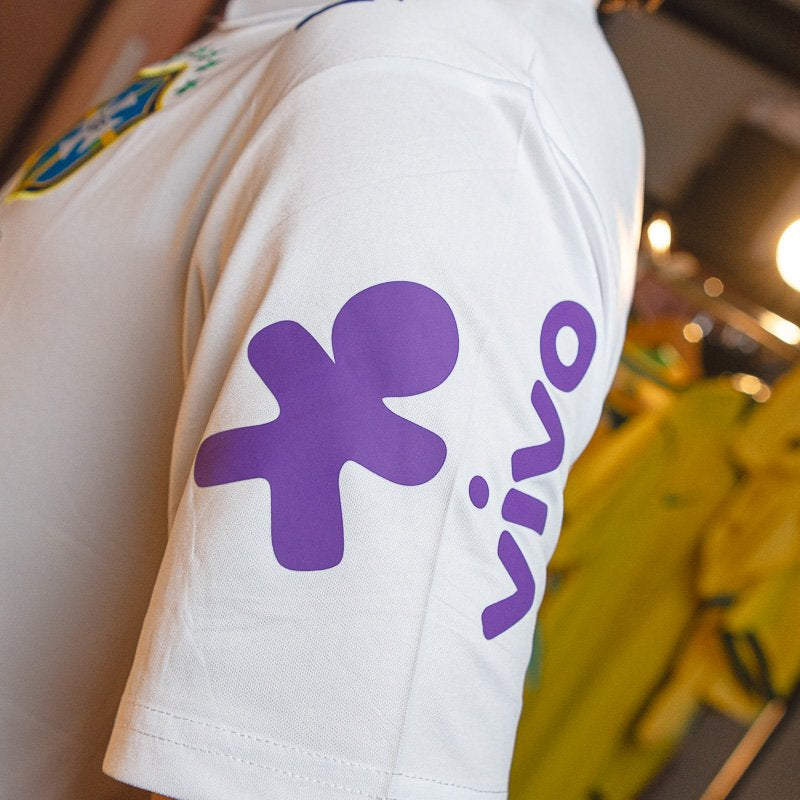 Camisa Brasil Guaraná Branca