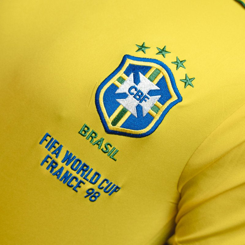Camisa Retrô Brasil 1998 I Finals
