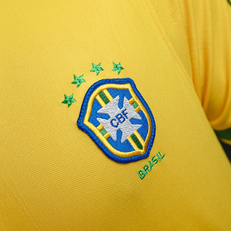 Camisa Retrô Brasil 1998 I 9 Ronaldo