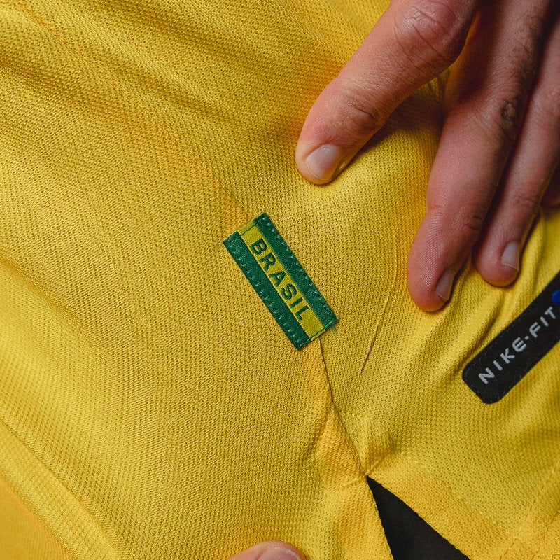 Camisa Retrô Brasil 1998 I 9 Ronaldo