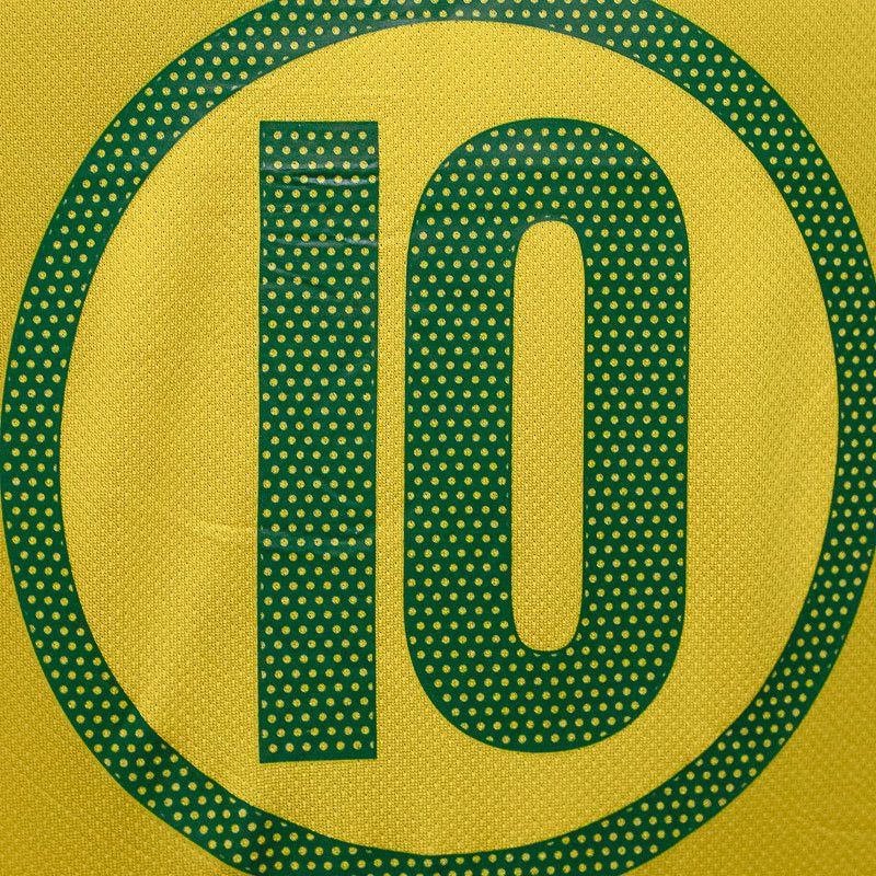 Camisa Retrô Brasil 2004 I Total 90 Ronaldinho