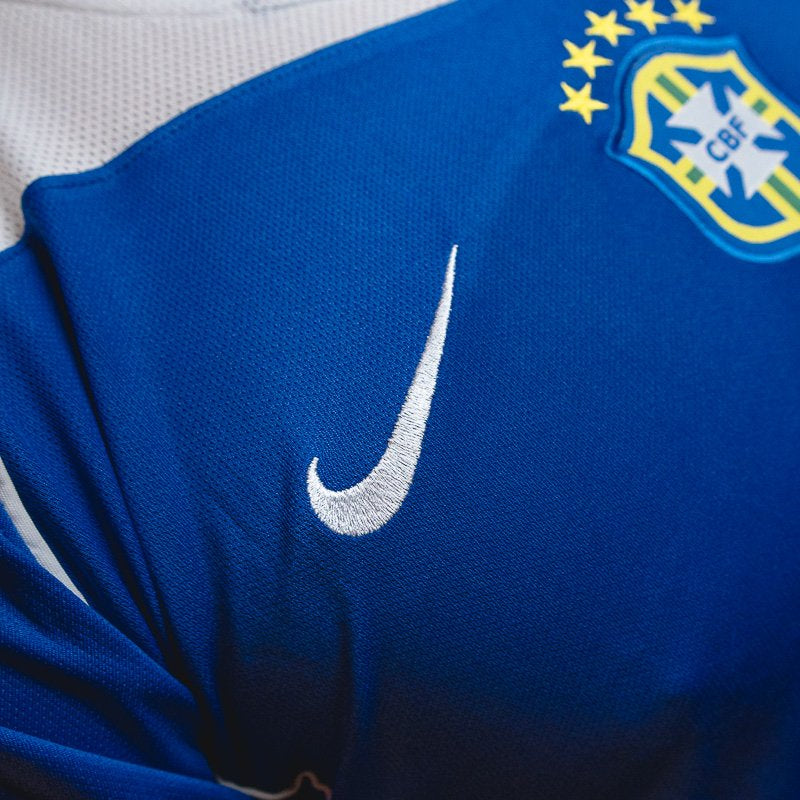 Camisa Retrô Brasil 2004 II Total 90 9 Ronaldo
