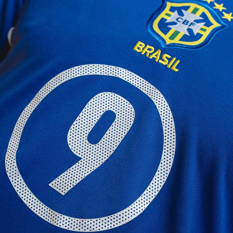 Camisa Retrô Brasil 2004 II Total 90 9 Ronaldo