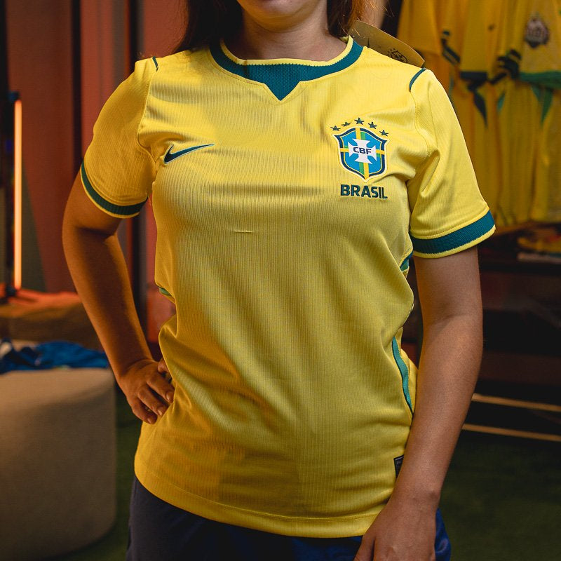 Camisa Feminina Brasil 2026/27 I