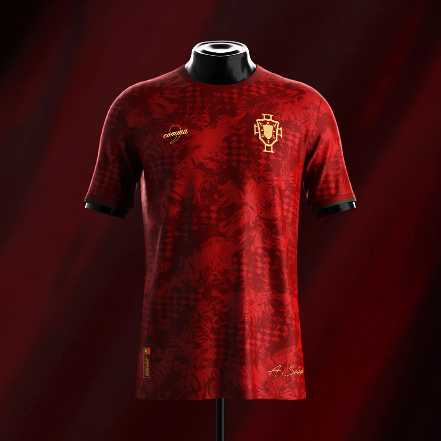 Camisa Portugal "The Seleção" Euro 2024/25 Edição Legends Cristiano 7 - Torcedor Masculino