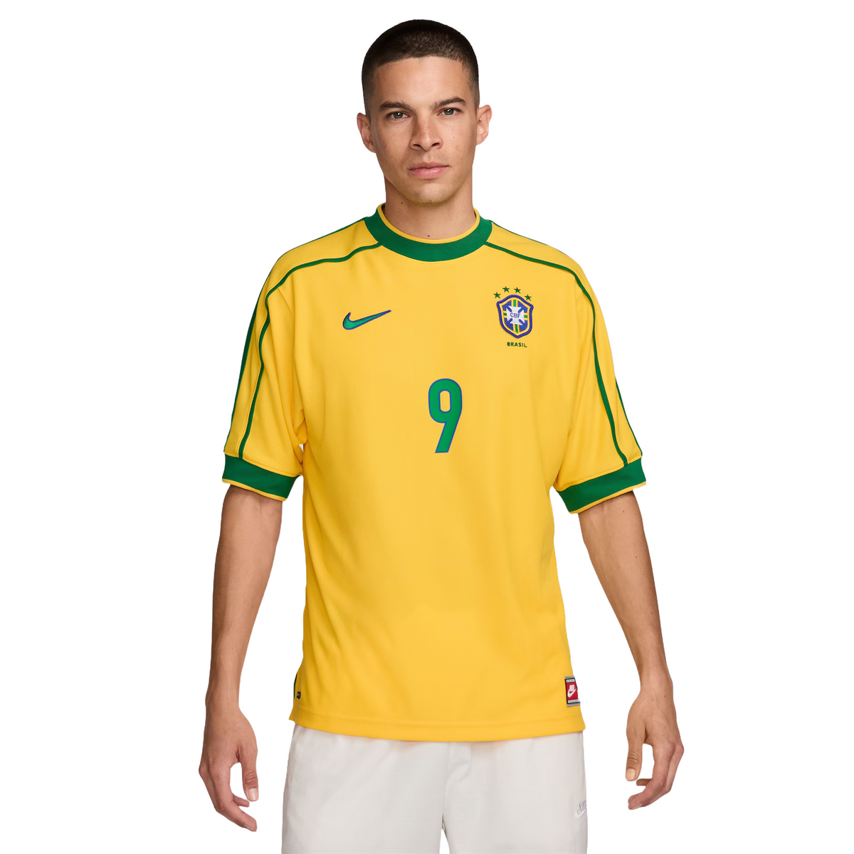 Camisa Retrô Seleção Brasil 1998/98 Home