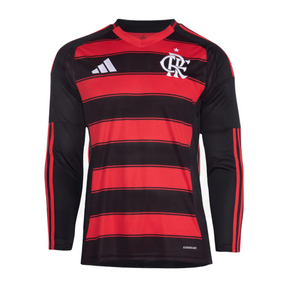 Camisa Flamengo Manga Longa 2025/26 Home