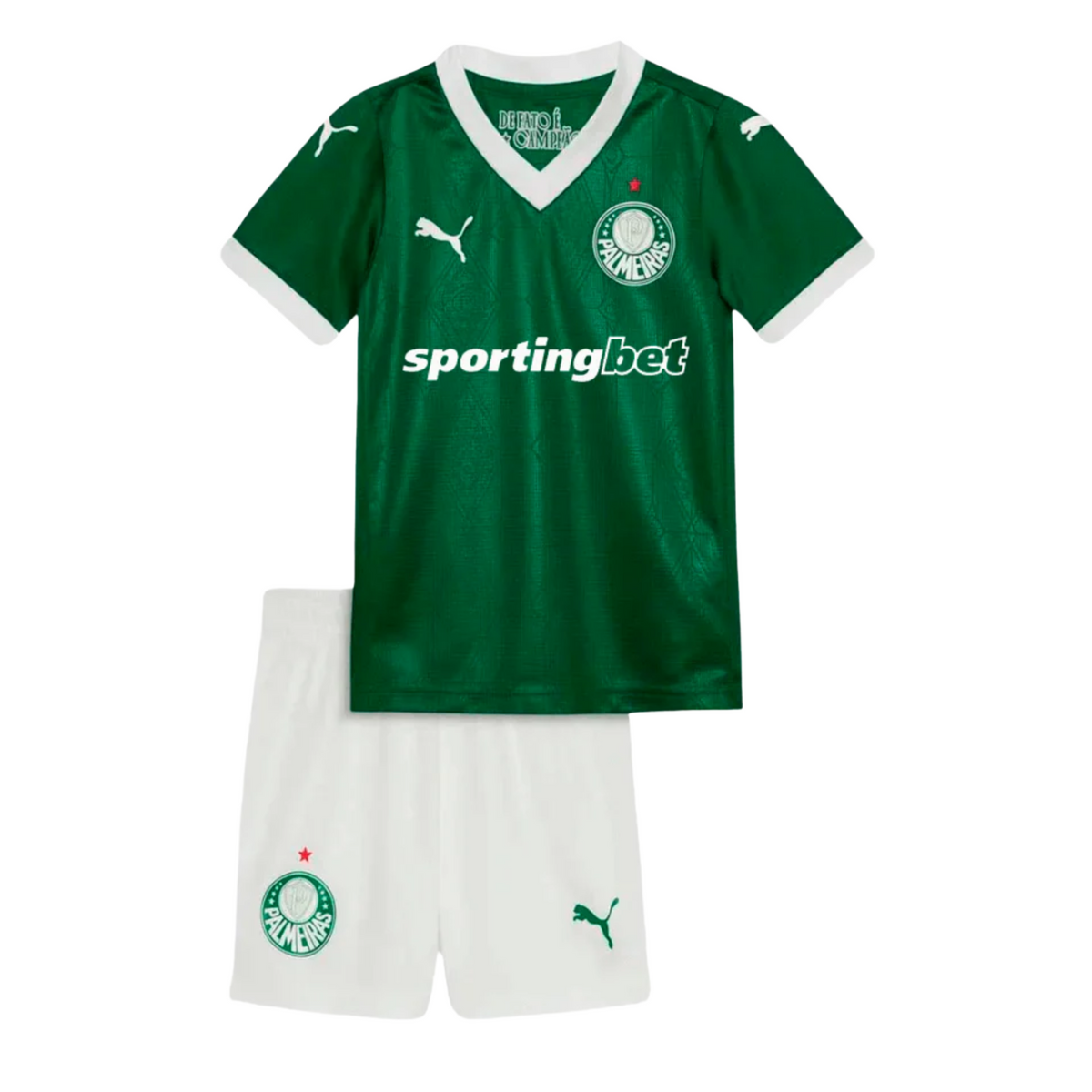 Conjunto Infantil Palmeiras 2025/26 - Home