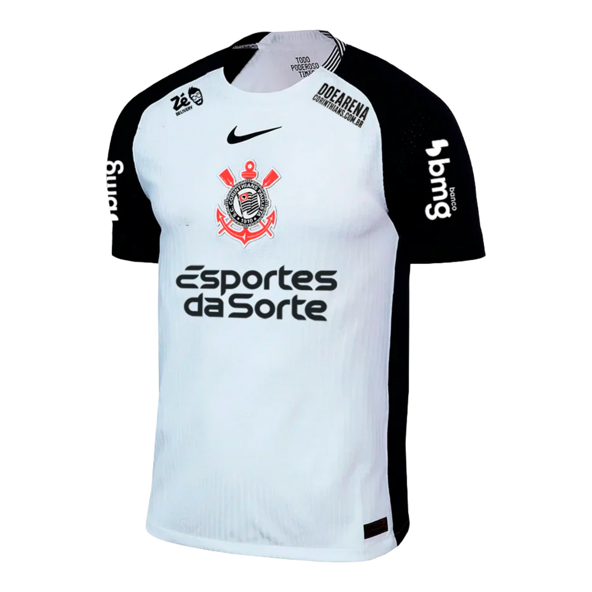 Camisa Corinthians Patrocinios Jogador  2025/26 Home