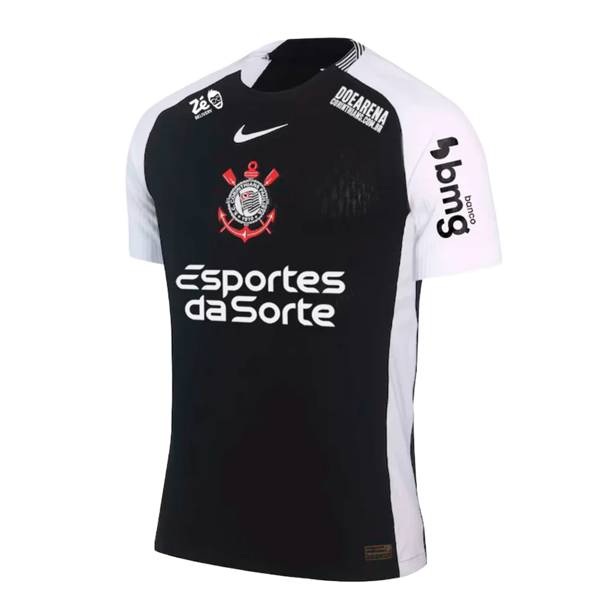 Camisa Corinthians Patrocinios Jogador  2025/26 Away