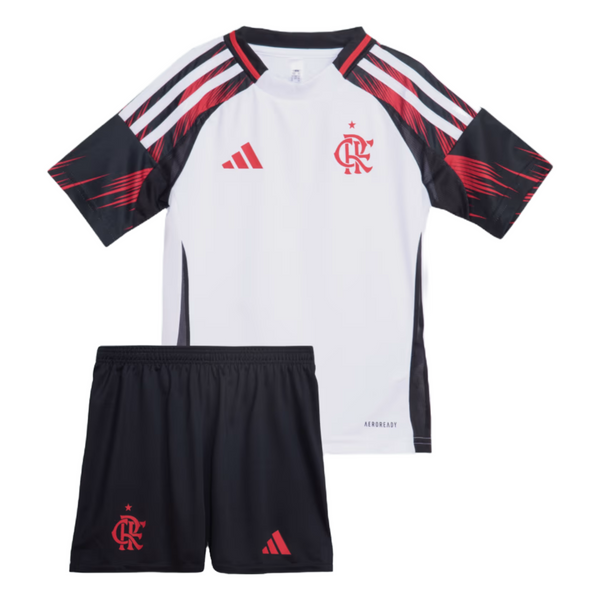 Conjunto Infantil Flamengo 2025/26 - Away