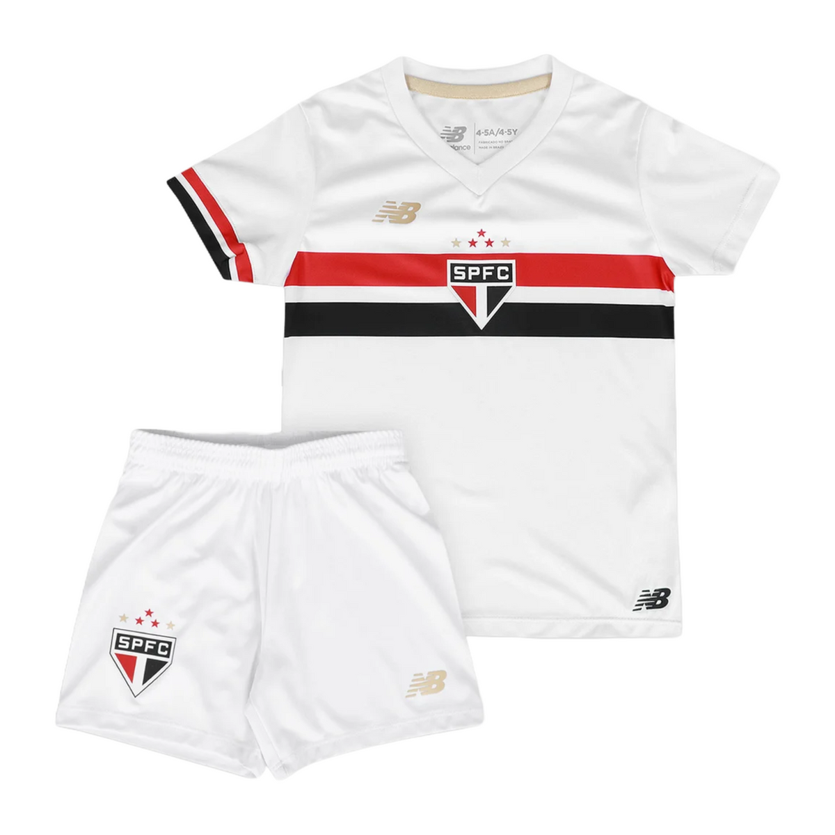 Conjunto Infantil São Paulo 2025/26 - Home
