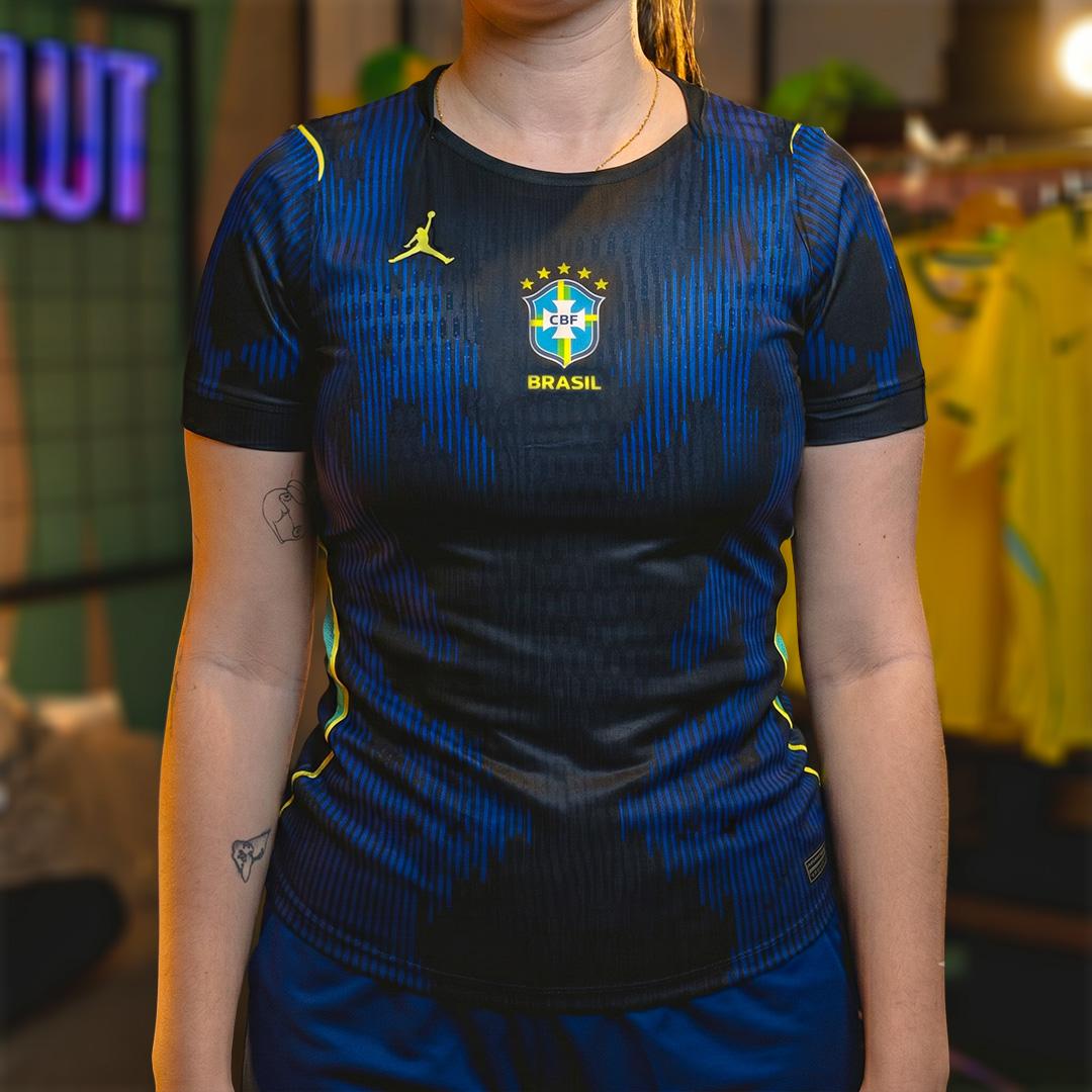 Camisa Feminina Brasil 2026/27 II Jogador