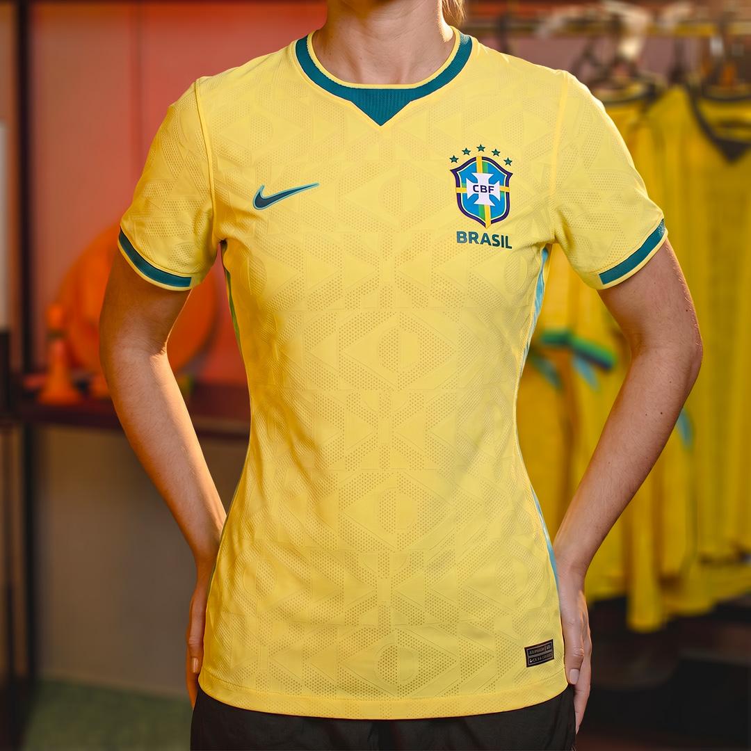 Camisa Feminina Brasil 2026/27 I Jogador