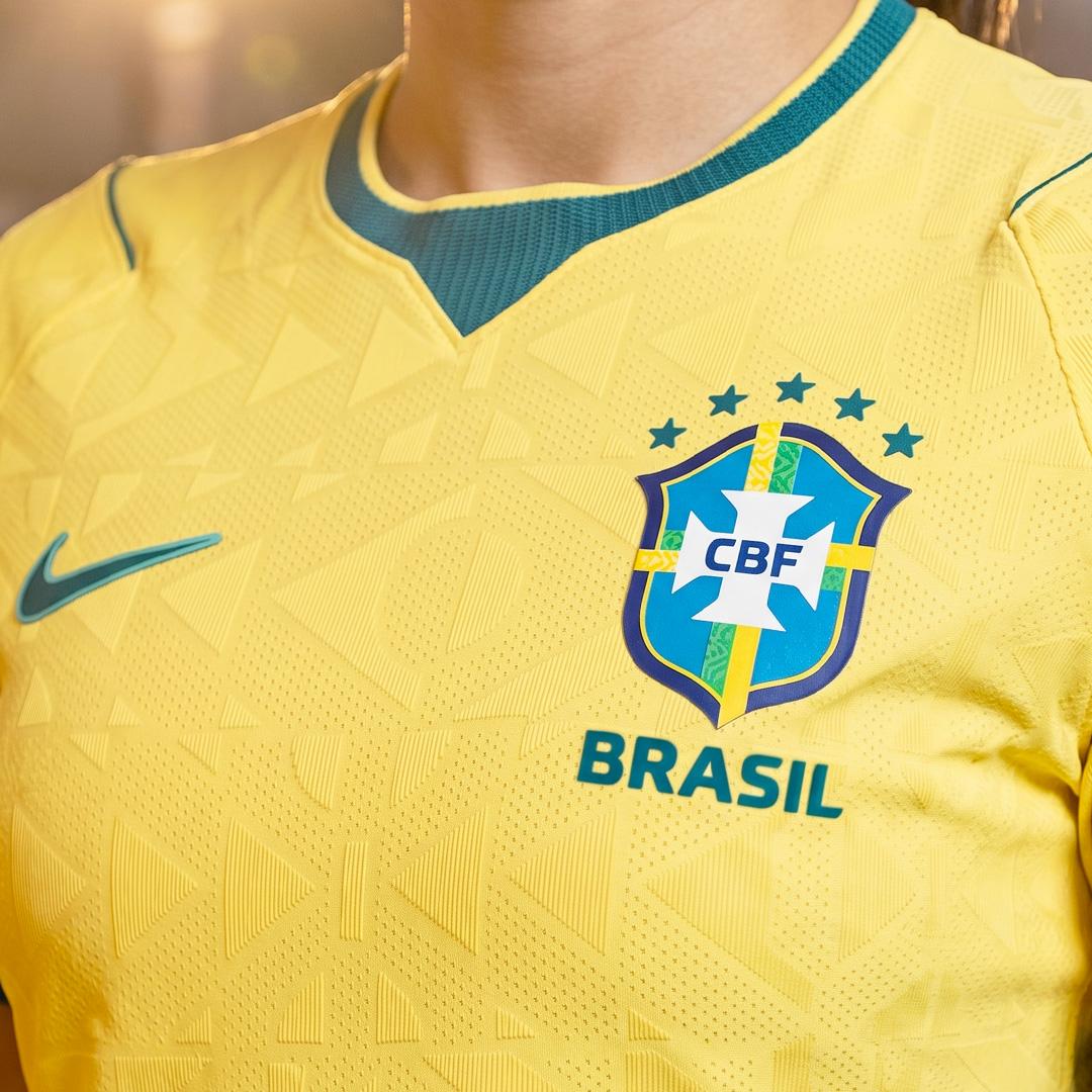 Camisa Feminina Brasil 2026/27 I Jogador
