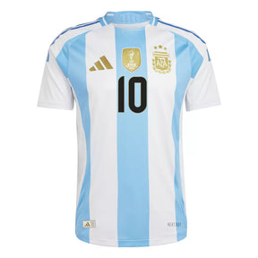 Camisa Seleção Argentina "MESSI 10" 2024/25 Home Torcedor Pro