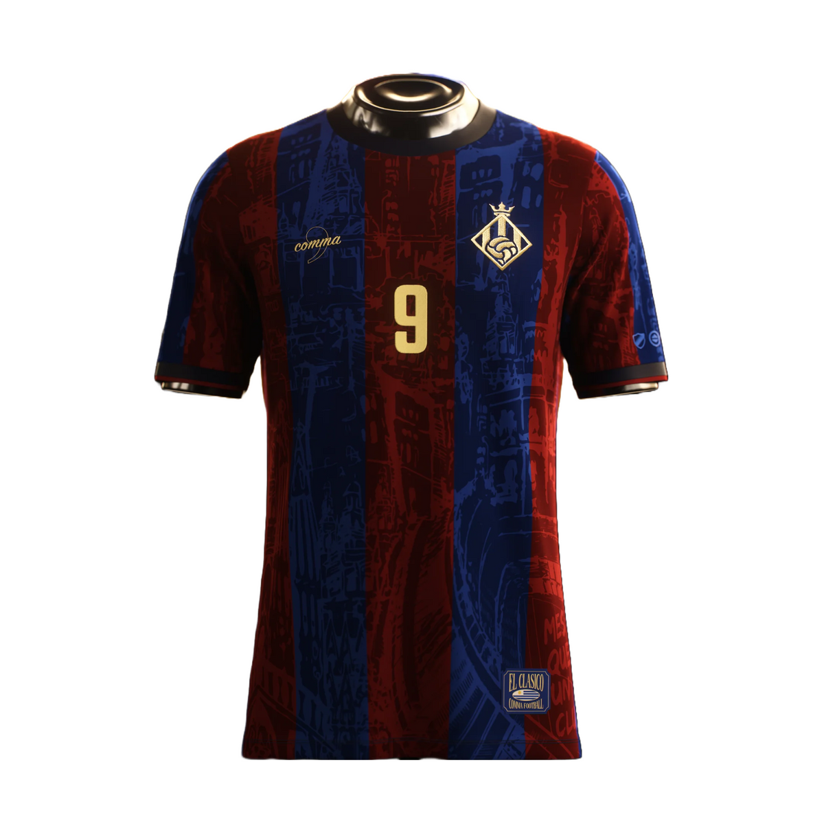 PRÉ-VENDA Camisa Barcelona Edição "El Pistolero 9"