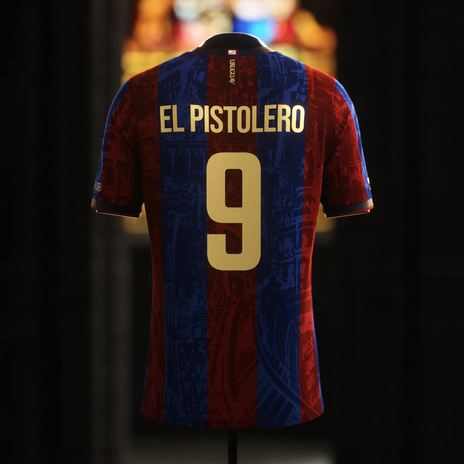 PRÉ-VENDA Camisa Barcelona Edição "El Pistolero 9"