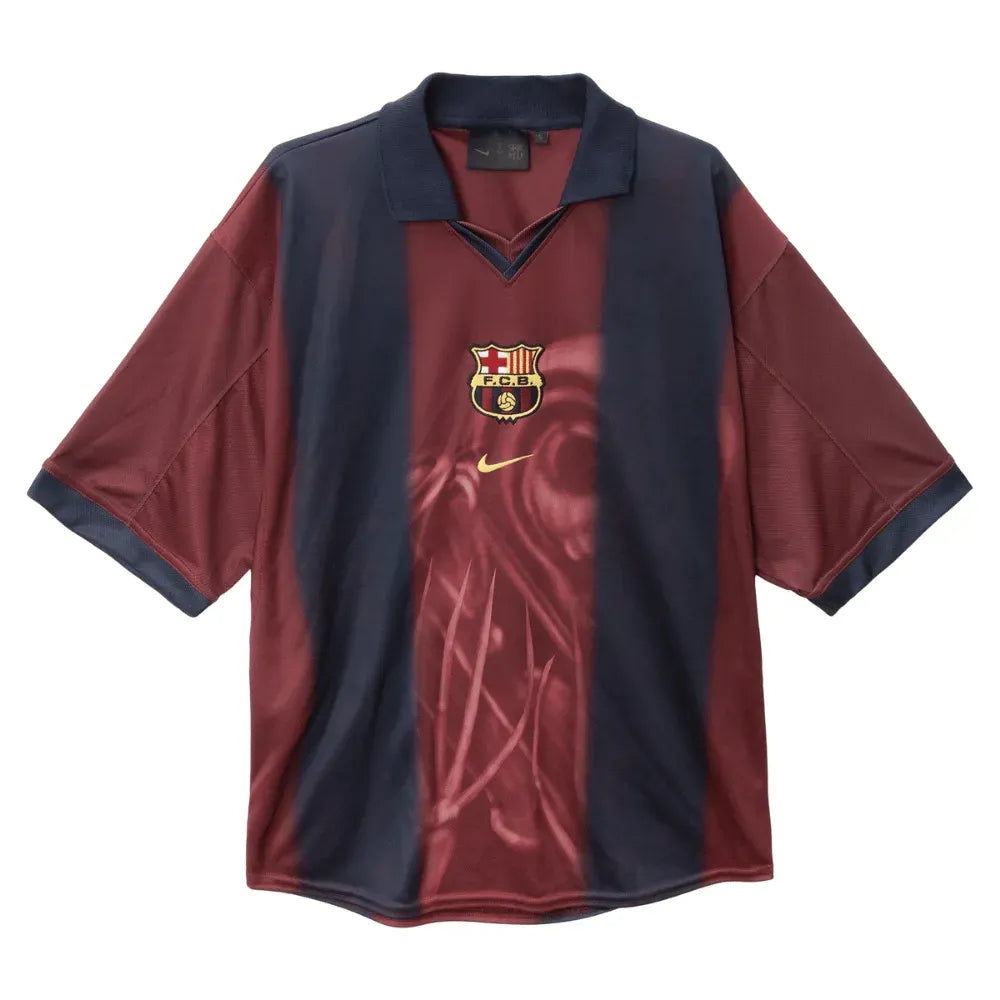 Camisa Barcelona x Travis Scott 2000/01  Home Skeleton