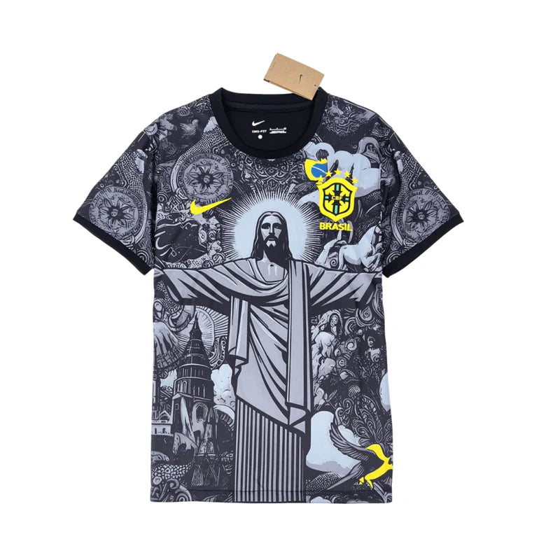 camisa-brasil-cristo-redentor-preta