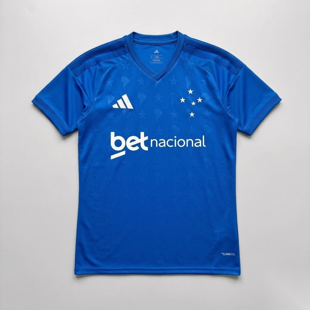Camisa Cruzeiro 2026/27 I Torcedor Com Patrocínio Master