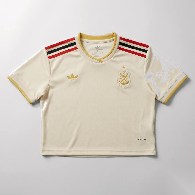 Camisa Feminina Flamengo Torcedor Cropped