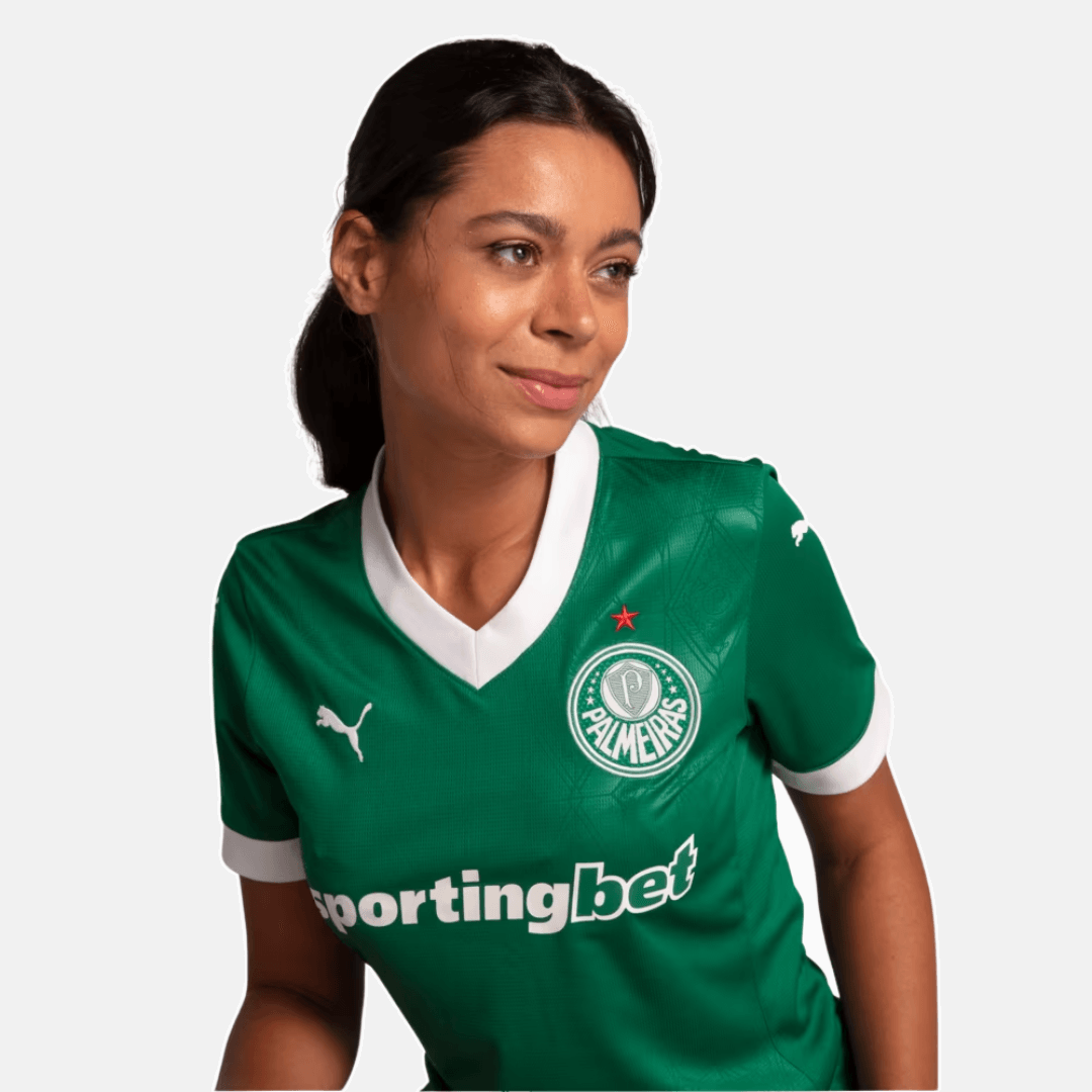 Camisa Feminina Puma Palmeiras 2025/26 I Torcedor