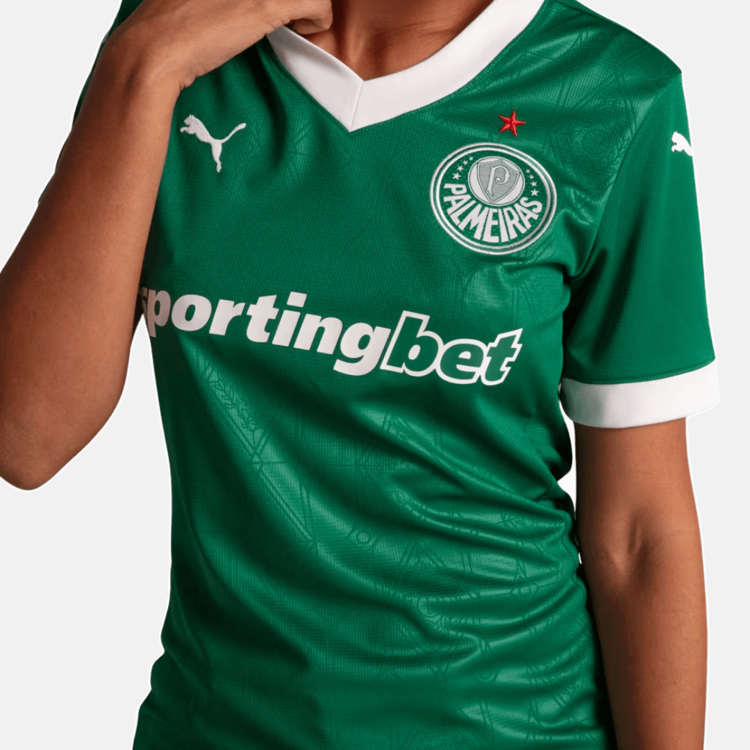 Camisa Feminina Puma Palmeiras 2025/26 I Torcedor