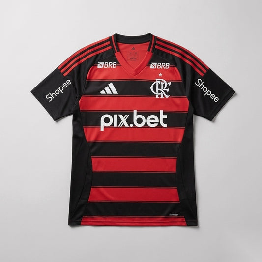 Camisa Flamengo 2025/26 I Torcedor Patrocinador Master