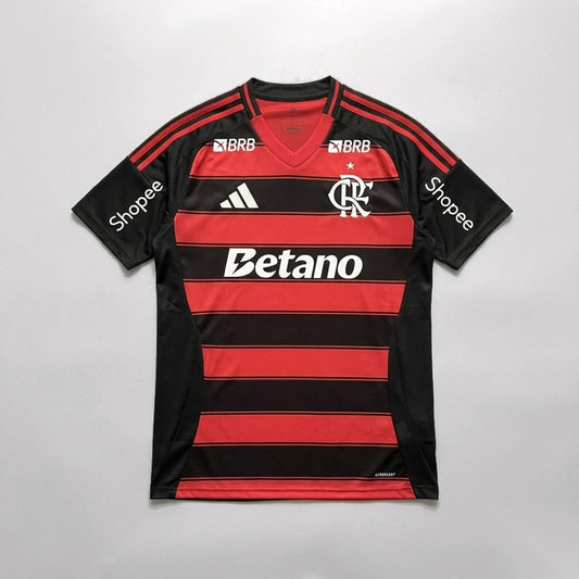 Camisa Flamengo 2025/26 I Torcedor Todos os Patrocínios