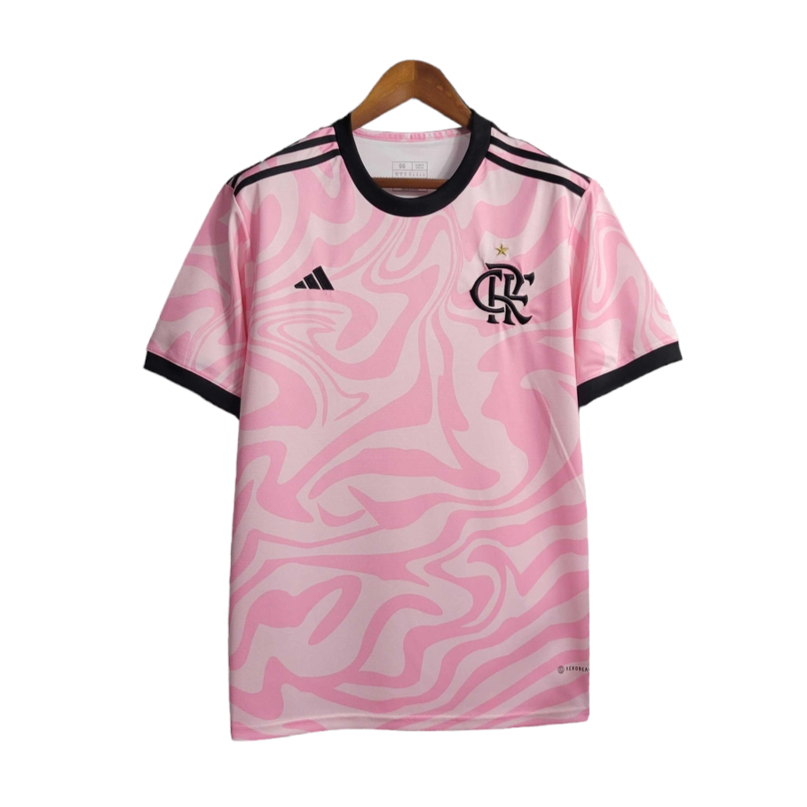 Camisa  Flamengo Rosa 2024/25 Unisex