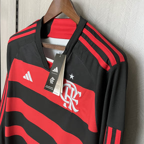 camisa-flamengo-home-manga-longa-2024-2025-listrada-vermelha-preta