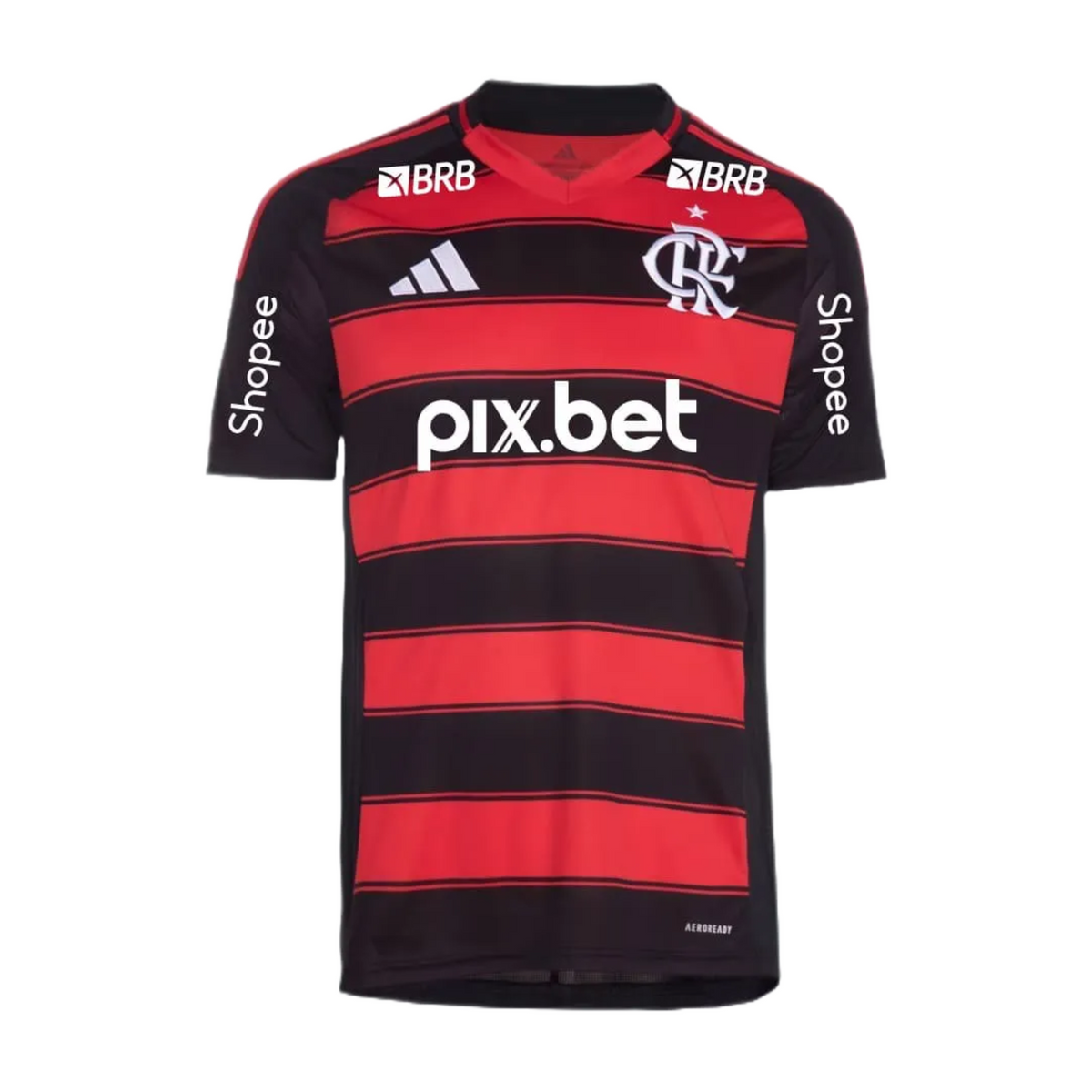 Camisa Flamengo Patrocinios 2025/26 Home