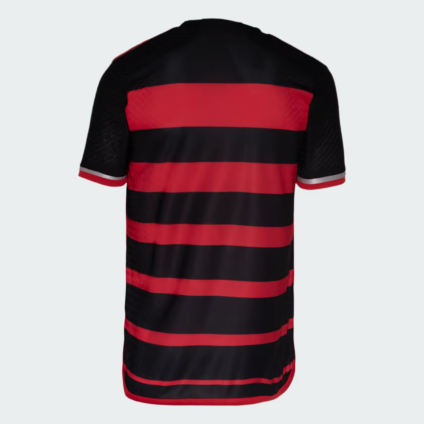 camisa-jogador-flamengo-home-titular-listrada-preta-vermelha-2024-2025