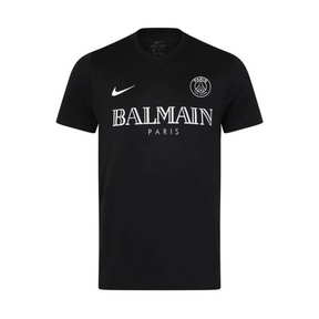 camisa-PSG-PARIS-refletiva-balmain-collab-2024-adidas