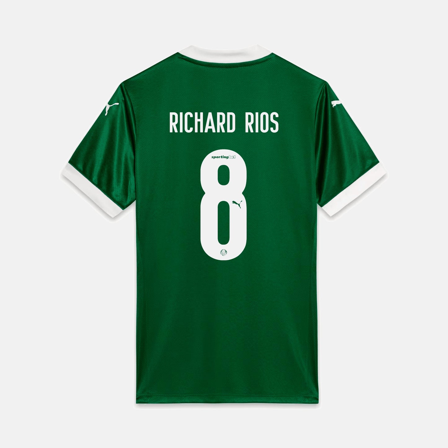 Camisa Puma Palmeiras 2025/26 I - Richard Rios N° 8