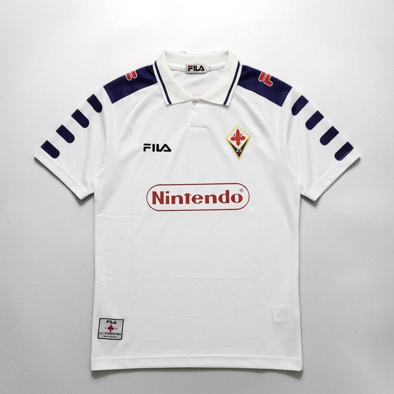 Camisa Retrô Fiorentina Branca 1998