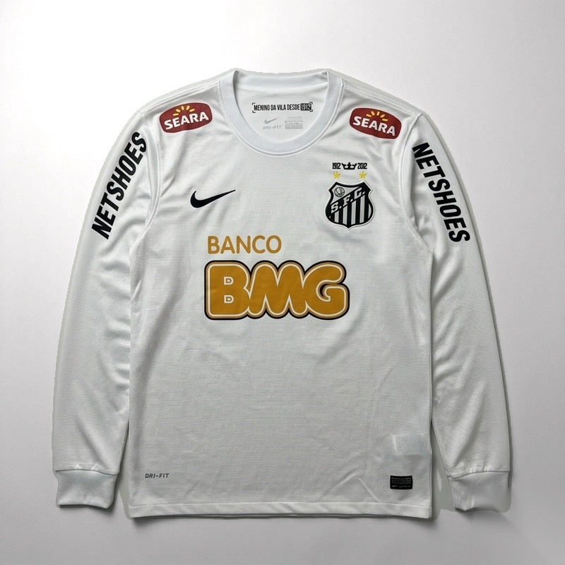Camisa Retrô Santos 2011 Manga Longa