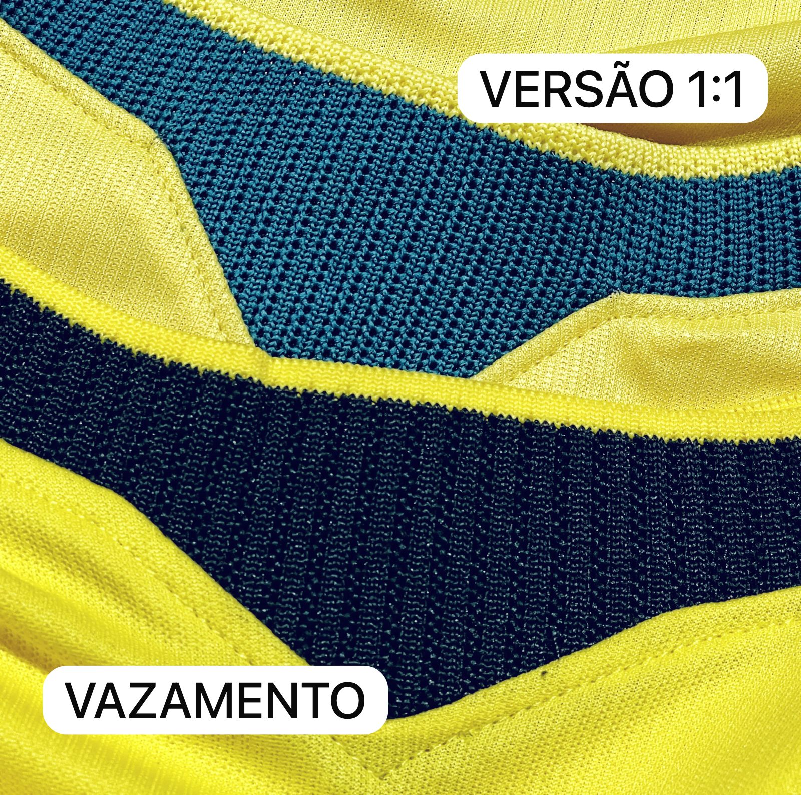 Camisa Brasil 2026/27 I Jogador Versão Vazamento