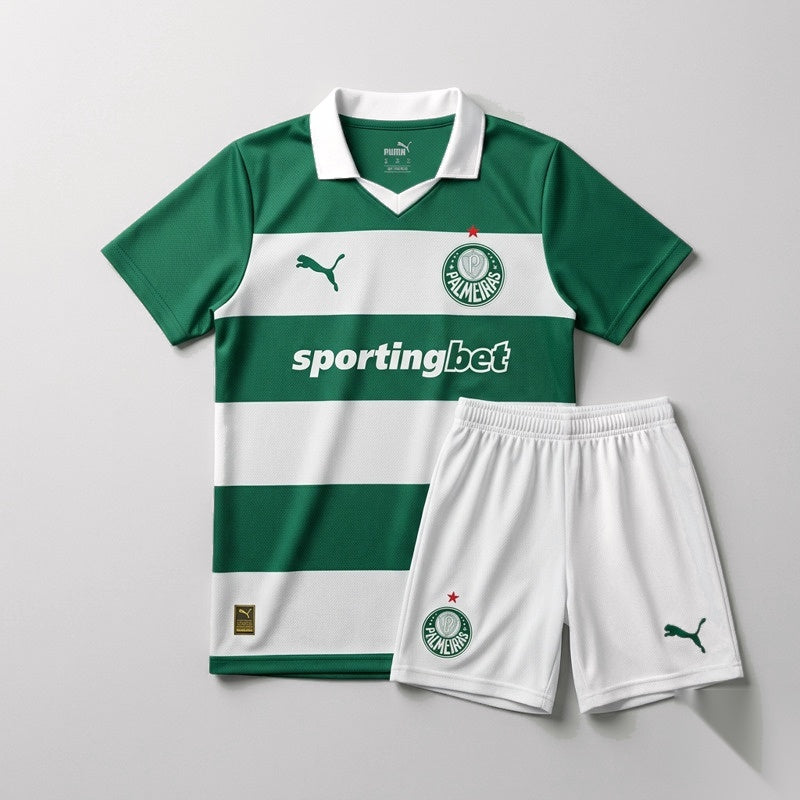 Conjunto Infantil Palmeiras 2025/26 Edição Especial