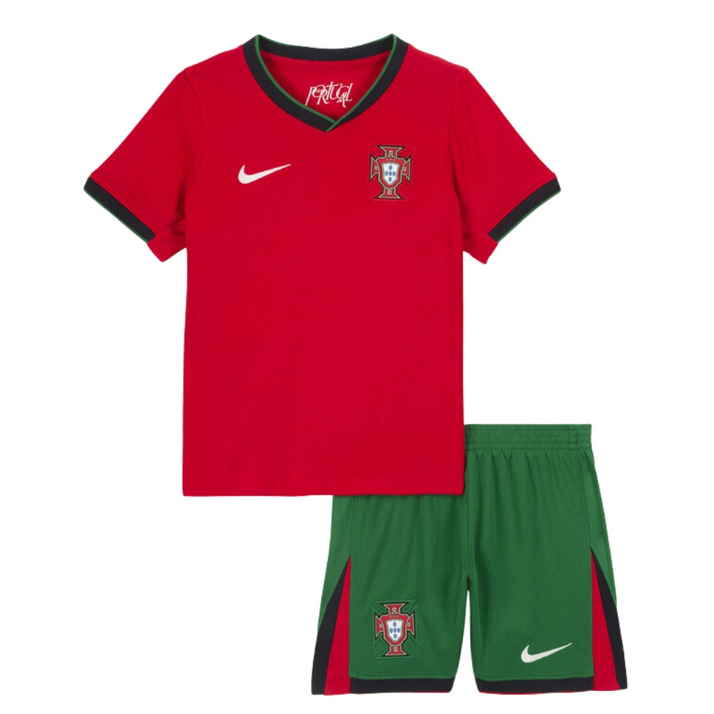 Conjunto Infantil Seleção Portugal 2024/25 - Home